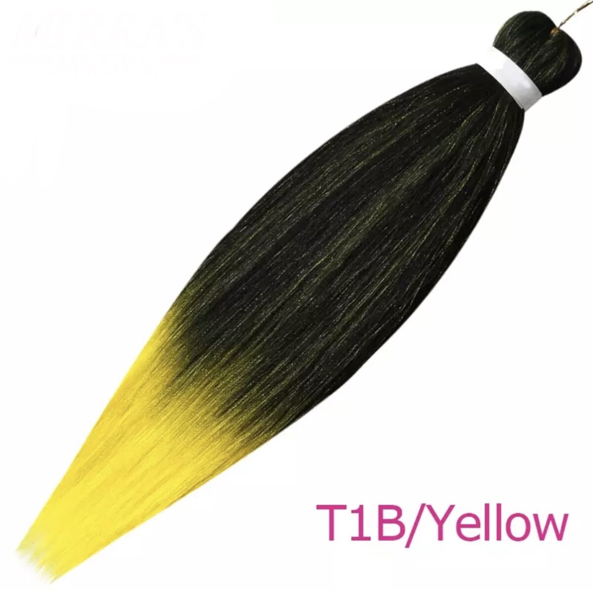 Канекалон 66 см, цвет T1B Yellow