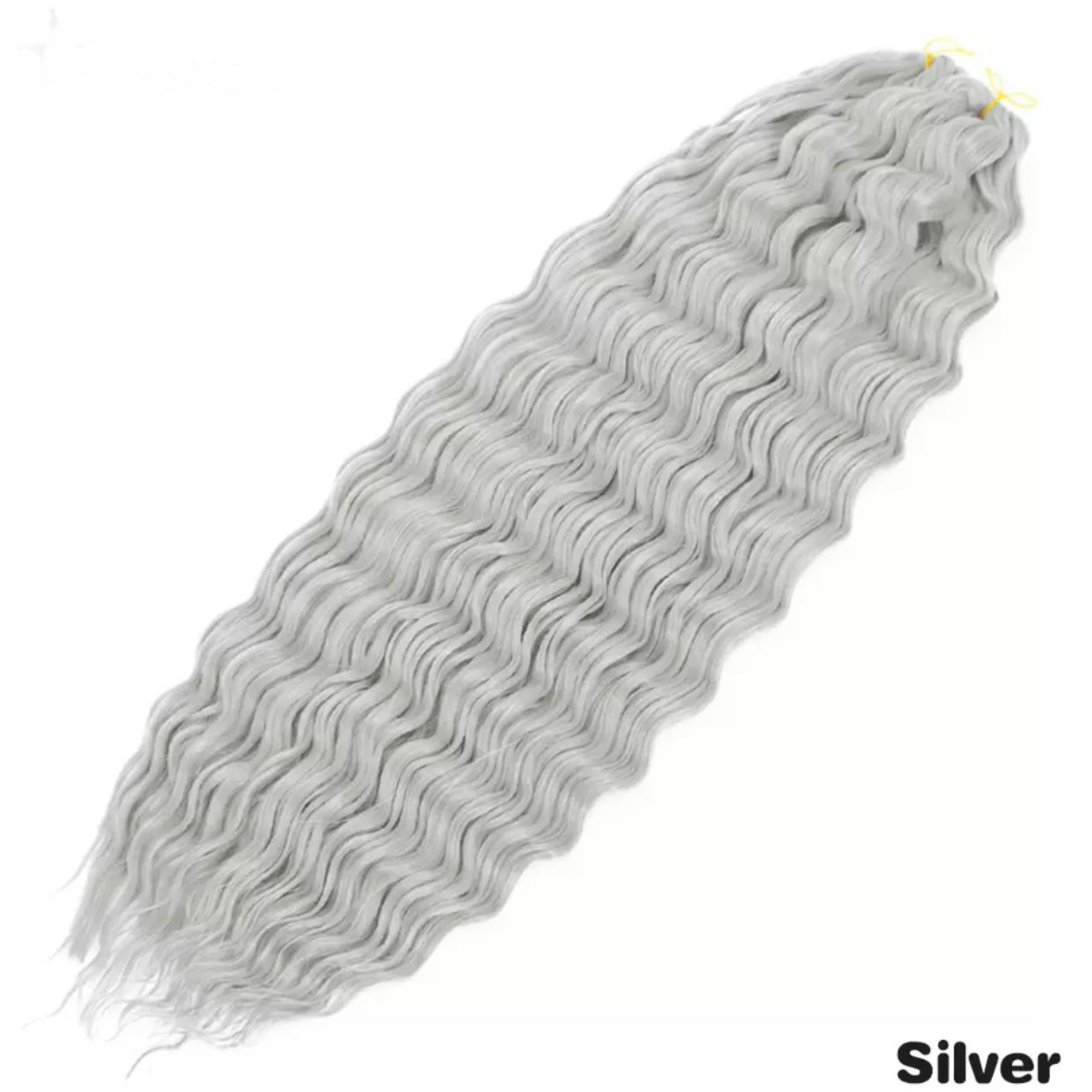 Афролоконы Ариэль 56 см Silver