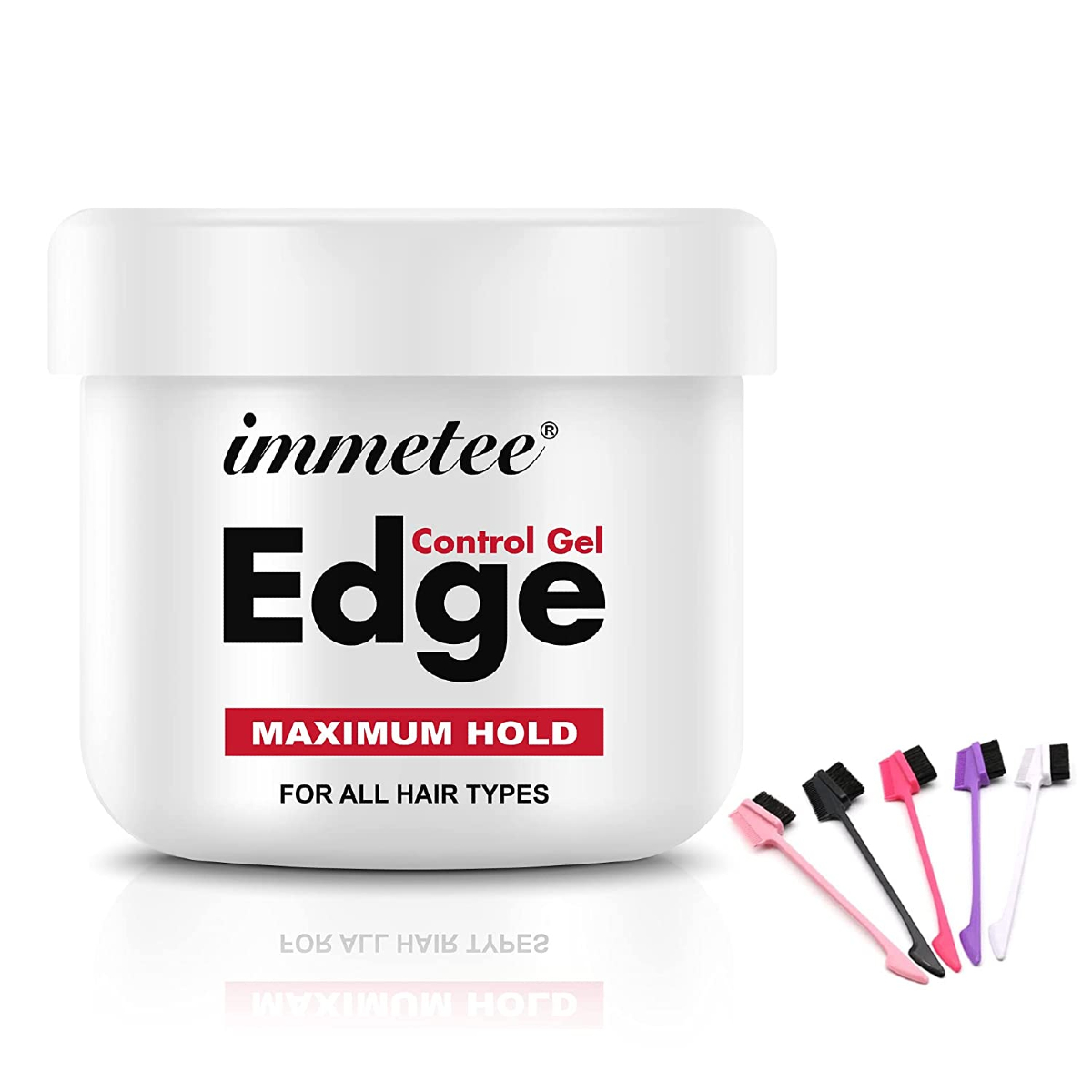 Гель для укладки волос с кисточкой Immetee Edge Control Gel